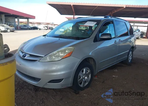 2006 Toyota Sienna Le из США, поврежденный, VIN 5TDZA23C26S456285
